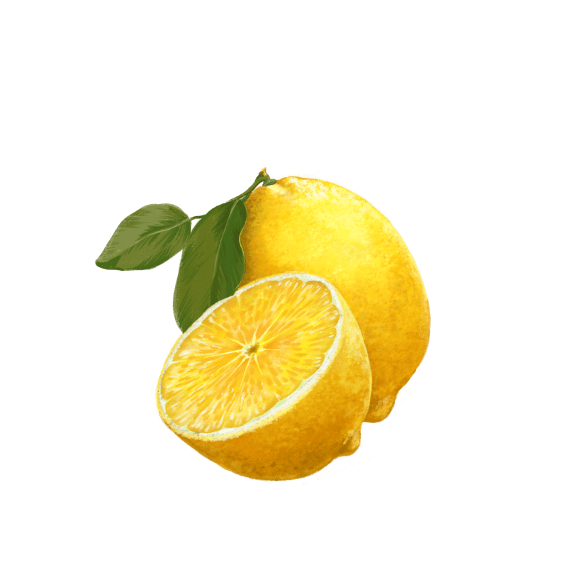 Lemon peel adds some light summer freshness with its zestiness.